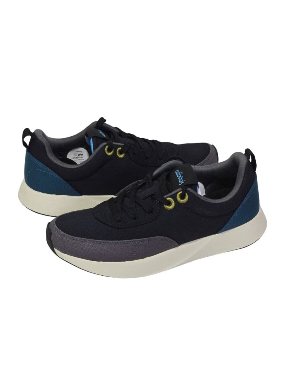 Allbirds Courier Women's Comfortable Shoes Size 9 (Natural Black)